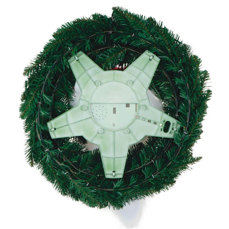 Hallmark Disney Tim Burton's The Nightmare Before Christmas Jack Skellington Wreath With Light, Sound And Motion, 24" 6 Hallmark Disney Tim Burton's The Nightmare Before Christmas Jack Skellington Wreath With Light, Sound And Motion, 24" - Image 6