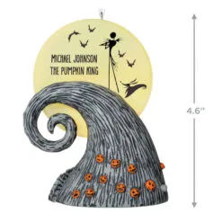 Hallmark Disney Tim Burton’s The Nightmare Before Christmas Jack And Zero Personalized Ornament With Light -Hot Sale Hallmark Store Nightmare Before Christmas Jack and Zero Personalized Keepsake Ornament With Light 2999QHE2113B2 03