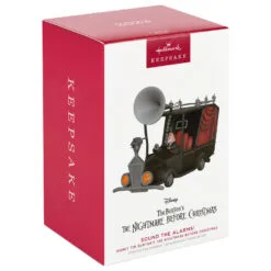 Hallmark Disney Tim Burton's The Nightmare Before Christmas Sound The Alarms! Ornament With Sound 9 Hallmark Disney Tim Burton's The Nightmare Before Christmas Sound The Alarms! Ornament With Sound -Hot Sale Hallmark Store Nightmare Before Christmas Mayors Car Keepsake Ornament 2699QXD6649 04