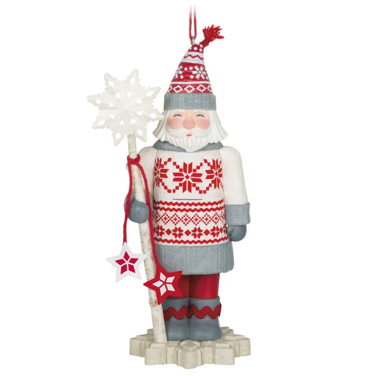 Hallmark Noble Nutcrackers Snowfall Prince Ornament 1 Hallmark Noble Nutcrackers Snowfall Prince Ornament
