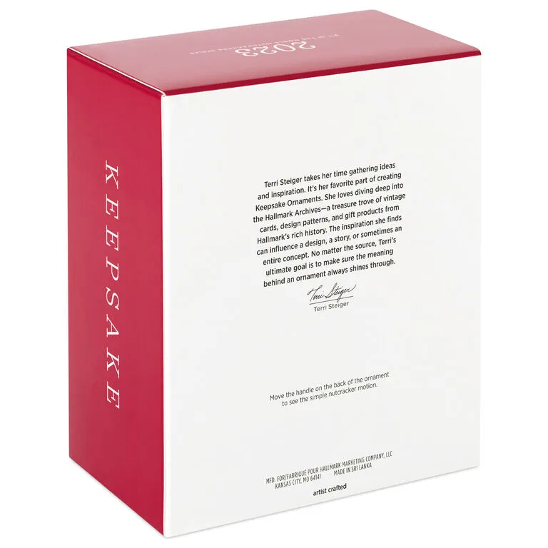 Hallmark Noble Nutcrackers Snowfall Prince Ornament 5 Hallmark Noble Nutcrackers Snowfall Prince Ornament - Image 5