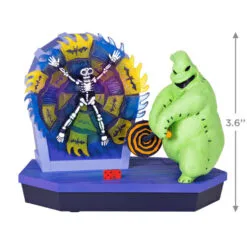 Hallmark Disney Tim Burton's The Nightmare Before Christmas 30th Anniversary Mr. Oogie Boogie Musical Ornament With Light And Motion 8 Hallmark Disney Tim Burton's The Nightmare Before Christmas 30th Anniversary Mr. Oogie Boogie Musical Ornament With Light And Motion -Hot Sale Hallmark Store Oogie Boogie Keepsake Ornament 4499QXD6739 03