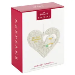 Hallmark Our First Christmas Birds In Heart 2023 Porcelain Ornament 9 Hallmark Our First Christmas Birds In Heart 2023 Porcelain Ornament -Hot Sale Hallmark Store Our 1st Christmas Birds in Heart Keepsake Ornament 2299QGO2877 04