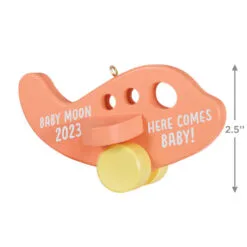 Hallmark Our Babymoon 2023 Wood Ornament 8 Hallmark Our Babymoon 2023 Wood Ornament -Hot Sale Hallmark Store Our Babymoon Wood Airplane Keepsake Ornament 1999QHX3099 03