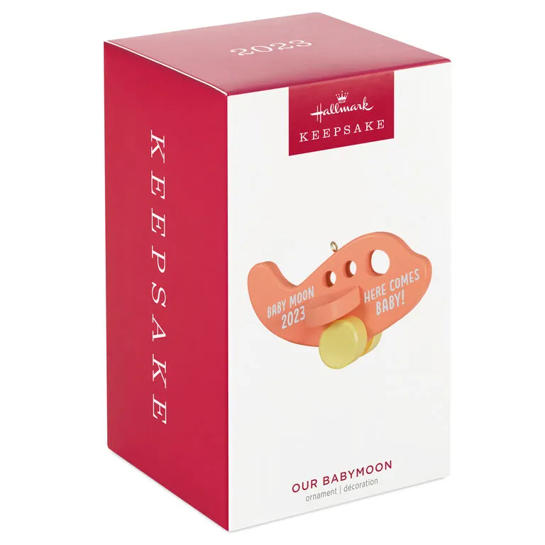 Hallmark Our Babymoon 2023 Wood Ornament 4 Hallmark Our Babymoon 2023 Wood Ornament - Image 4