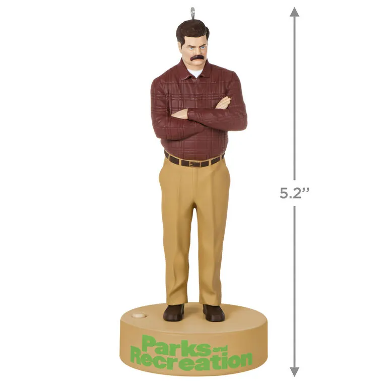 Hallmark Parks And Recreation Ron Swanson Ornament With Sound 3 Hallmark Parks And Recreation Ron Swanson Ornament With Sound - Image 3