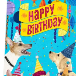 Hallmark 16" Party Cats And Dogs Jumbo Birthday Card From All 11 Hallmark 16" Party Cats And Dogs Jumbo Birthday Card From All -Hot Sale Hallmark Store Party Cats Dogs Birthday Card From Us 1299CBG3004 04