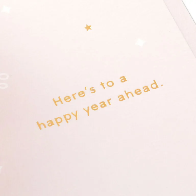 Hallmark Here's To A Happy Year Ahead 3D Pop-Up Birthday Card 3 Hallmark Here's To A Happy Year Ahead 3D Pop-Up Birthday Card - Image 3