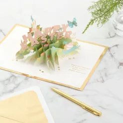 Hallmark Happy Surprises 3D Pop-Up Easter Card 15 Hallmark Happy Surprises 3D Pop-Up Easter Card -Hot Sale Hallmark Store Pastel Eggs 3D PopUp Easter Card 1299IRC7072 07
