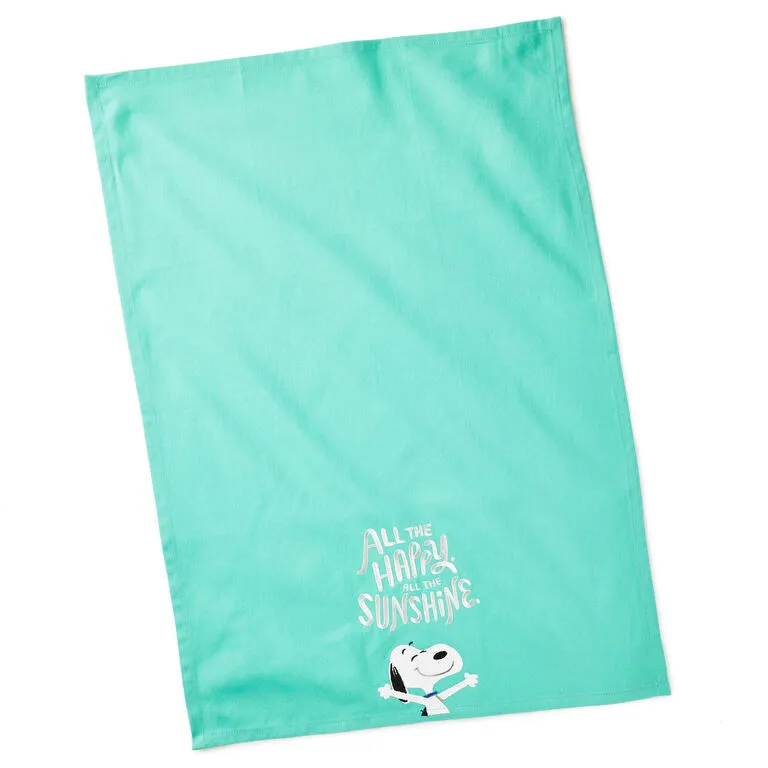 Hallmark Peanuts® All The Happy Snoopy Tea Towel 2 Hallmark Peanuts® All The Happy Snoopy Tea Towel - Image 2