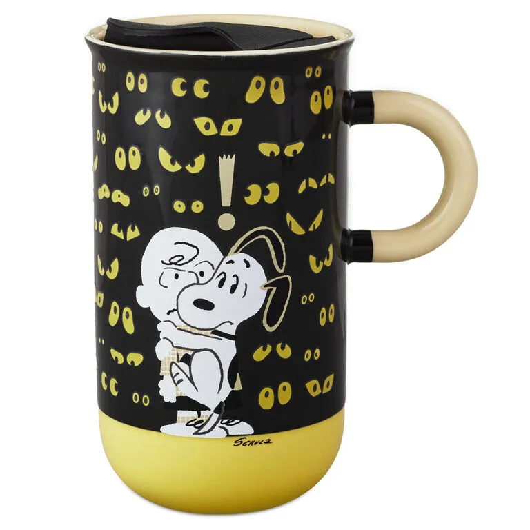 Hallmark Peanuts® Scared Snoopy Color-Changing Halloween Mug, 21 Oz. 4 Hallmark Peanuts® Scared Snoopy Color-Changing Halloween Mug, 21 Oz. - Image 4