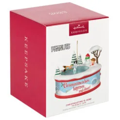 Hallmark The Peanuts® Gang Christmastime Is Here Musical Ornament With Motion 9 Hallmark The Peanuts® Gang Christmastime Is Here Musical Ornament With Motion -Hot Sale Hallmark Store Peanuts Gang Ice Skating Keepsake Ornament 3999QXI7037 04