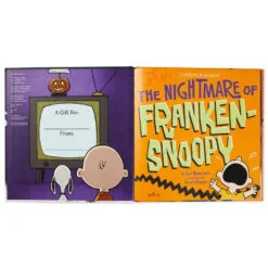 Hallmark Peanuts® The Nightmare Of Franken-Snoopy Book -Hot Sale Hallmark Store Peanuts Snoopy FrankenSnoopy Book With PopUp Ending 1HGN1524 03