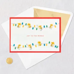 Hallmark Peanuts® Snoopy Joy To The World 3D Pop-Up Christmas Card 13 Hallmark Peanuts® Snoopy Joy To The World 3D Pop-Up Christmas Card -Hot Sale Hallmark Store Peanuts Snoopy and Woodstock 3D PopUp Christmas Card 1499IXC8994 05