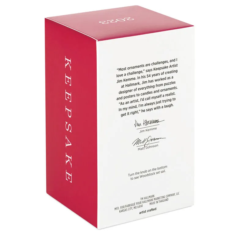 Hallmark The Peanuts® Gang Windward Woodstock Ornament 5 Hallmark The Peanuts® Gang Windward Woodstock Ornament - Image 5