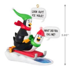 Hallmark What Did You Call Me? Ornament 8 Hallmark What Did You Call Me? Ornament -Hot Sale Hallmark Store Penguins Sledding Keepsake Ornament 2099QGO2867 03