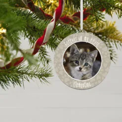 Hallmark Pet Memorial Personalized Text And Photo Ceramic Ornament 4 Hallmark Pet Memorial Personalized Text And Photo Ceramic Ornament -Hot Sale Hallmark Store Pet Memorial Personalized Round Ceramic Ornament 1999QHE1711B32 02