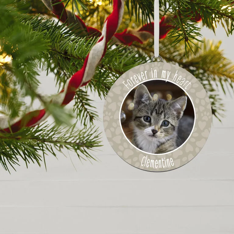 Hallmark Pet Memorial Personalized Text And Photo Ceramic Ornament 2 Hallmark Pet Memorial Personalized Text And Photo Ceramic Ornament - Image 2