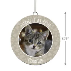 Hallmark Pet Memorial Personalized Text And Photo Ceramic Ornament 5 Hallmark Pet Memorial Personalized Text And Photo Ceramic Ornament -Hot Sale Hallmark Store Pet Memorial Personalized Round Ceramic Ornament 1999QHE1711B32 03