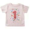 Hallmark Pink First Birthday T-Shirt, 12 Months