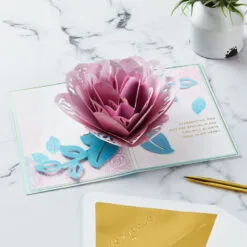 Hallmark The Special Place You Will Always Hold In My Heart Love Card 15 Hallmark The Special Place You Will Always Hold In My Heart Love Card -Hot Sale Hallmark Store Pink Lotus Flower 3D PopUp Love Card for Her 1299LAD2887 07