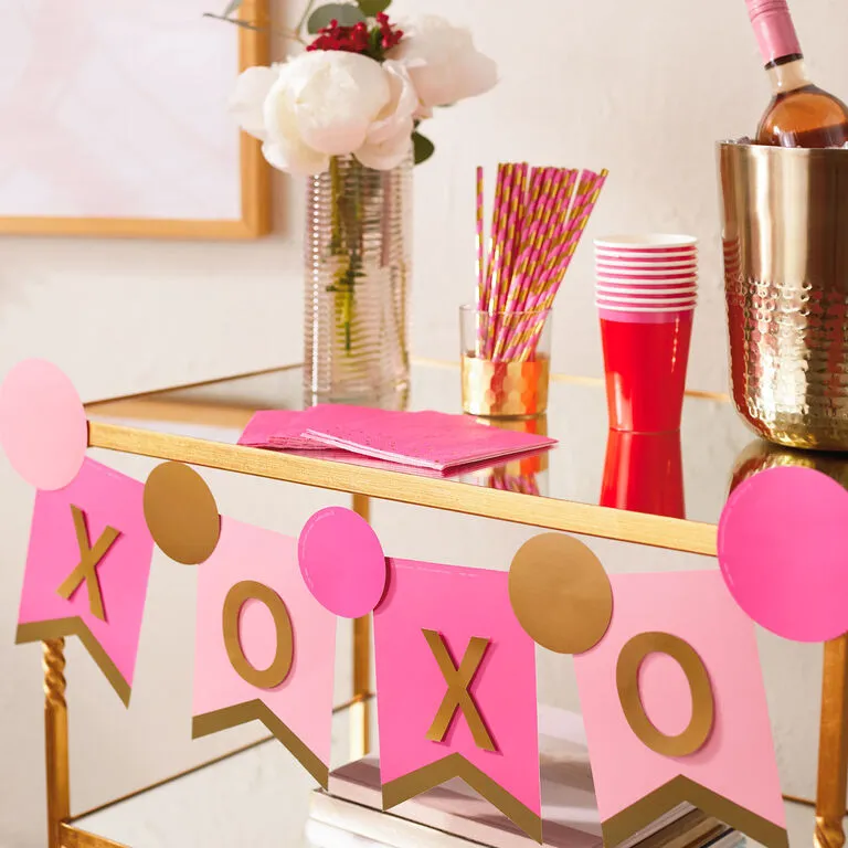 Hallmark Color Pop Party Decor Kit, Pink And Gold 2 Hallmark Color Pop Party Decor Kit, Pink And Gold - Image 2