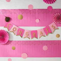 Hallmark Color Pop Party Decor Kit, Pink And Gold 5 Hallmark Color Pop Party Decor Kit, Pink And Gold -Hot Sale Hallmark Store Pink and Gold Party Supplies Banner Decorations 5CLP1019 03