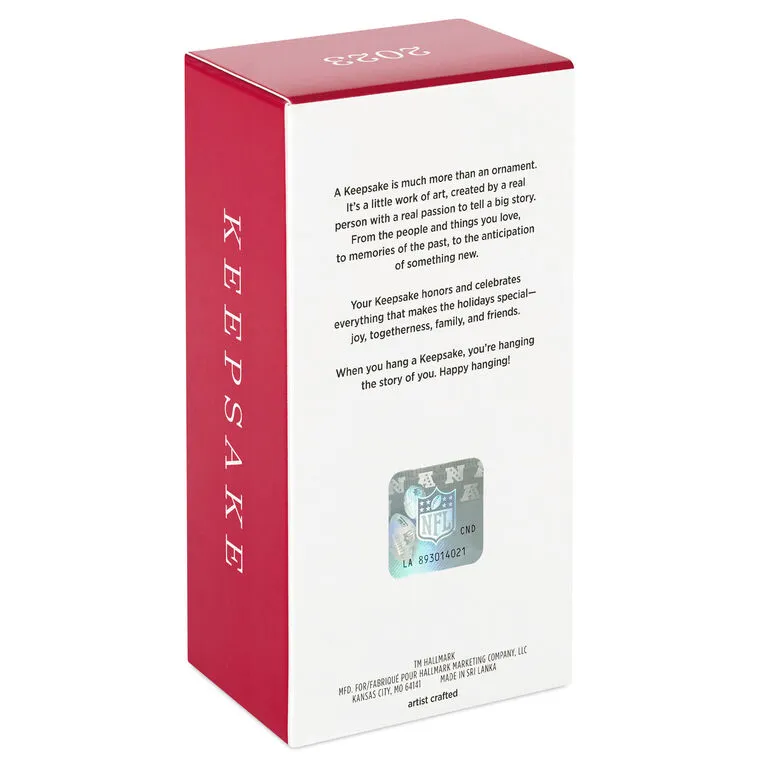 Hallmark NFL Pittsburgh Steelers Najee Harris Ornament 5 Hallmark NFL Pittsburgh Steelers Najee Harris Ornament - Image 5