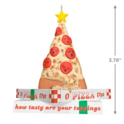 Hallmark O Pizza Tree Ornament 8 Hallmark O Pizza Tree Ornament -Hot Sale Hallmark Store Pizza Christmas Tree on Boxes Keepsake Ornament 1799QGO2857 03