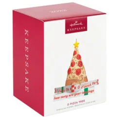Hallmark O Pizza Tree Ornament 9 Hallmark O Pizza Tree Ornament -Hot Sale Hallmark Store Pizza Christmas Tree on Boxes Keepsake Ornament 1799QGO2857 04