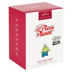 Hallmark Disney/Pixar Toy Story I Have Been Chosen Ornament With Sound And Motion 9 Hallmark Disney/Pixar Toy Story I Have Been Chosen Ornament With Sound And Motion -Hot Sale Hallmark Store Pizza Planet Alien Claw Game Keepsake Ornament 2199QXD6699 04