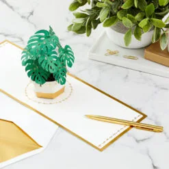 Hallmark Plant In Pot 3D Pop-Up Thinking Of You Card 15 Hallmark Plant In Pot 3D Pop-Up Thinking Of You Card -Hot Sale Hallmark Store Plant in Pot 3D PopUp Thinking of You Card 1299LAD2900 07