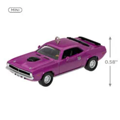 Hallmark Mini Lil' Classic Cars 1970 Plymouth Hemi® 'Cuda 2023 Metal Ornament, 0.58" 9 Hallmark Mini Lil' Classic Cars 1970 Plymouth Hemi® 'Cuda 2023 Metal Ornament, 0.58" -Hot Sale Hallmark Store Plymouth Hemi Cuda Car Keepsake Ornament 1299QXM9157 03