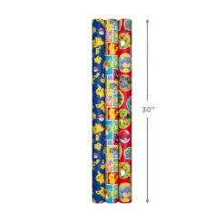 Hallmark Assorted Pokémon Wrapping Paper 3-Pack, 60 Sq. Ft. 17 Hallmark Assorted Pokémon Wrapping Paper 3-Pack, 60 Sq. Ft. -Hot Sale Hallmark Store Pokmon Wrapping Paper for Kids Birthdays 5EWR2645 09