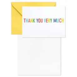 Hallmark Primary Colors Assorted Blank Thank-You Notes, Pack Of 48 9 Hallmark Primary Colors Assorted Blank Thank-You Notes, Pack Of 48 -Hot Sale Hallmark Store Primary Colors Blank ThankYou Notes Assortment Pack 5STZ1057 03