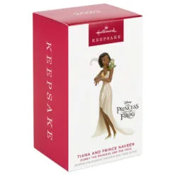Hallmark Disney The Princess And The Frog Tiana And Prince Naveen Ornament 9 Hallmark Disney The Princess And The Frog Tiana And Prince Naveen Ornament -Hot Sale Hallmark Store Princess Tiana and the Frog Keepsake Ornament 1999QXD6687 04