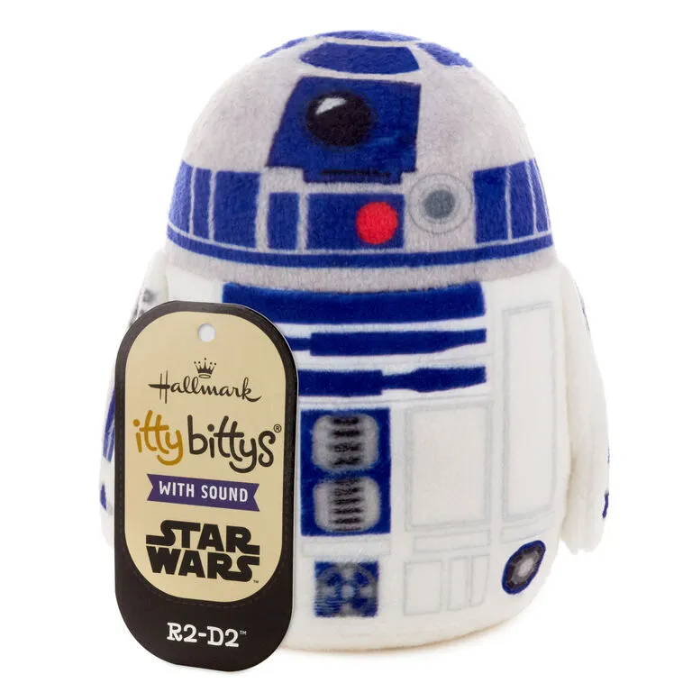 Hallmark Itty Bittys® Star Wars™ R2-D2™ Plush With Sound 2 Hallmark Itty Bittys® Star Wars™ R2-D2™ Plush With Sound - Image 2