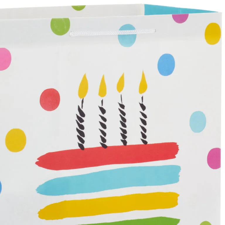 Hallmark Birthday Rainbow 8-Pack Gift Bags, Assorted Sizes And Designs 4 Hallmark Birthday Rainbow 8-Pack Gift Bags, Assorted Sizes And Designs - Image 4
