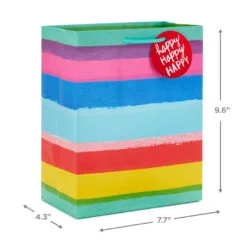 Hallmark Birthday Rainbow 8-Pack Gift Bags, Assorted Sizes And Designs 10 Hallmark Birthday Rainbow 8-Pack Gift Bags, Assorted Sizes And Designs -Hot Sale Hallmark Store Rainbow Birthday Gift Bags Assorted Sizes Designs 5EGB7427 05
