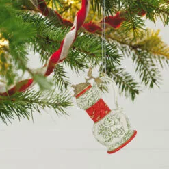 Hallmark Beer Stein Special Edition 2023 Ornament 7 Hallmark Beer Stein Special Edition 2023 Ornament -Hot Sale Hallmark Store Red Green and Gold Beer Stein Keepsake Ornament 1999QGO2807 02