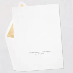 Hallmark With All My Heart Quilled Paper Handmade Love Card -Hot Sale Hallmark Store Red Letters Quilled Paper Handmade Romantic Love Card 1299LAD2811 03