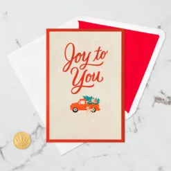 Hallmark Joy To You 3D Pop-Up Christmas Card 15 Hallmark Joy To You 3D Pop-Up Christmas Card -Hot Sale Hallmark Store Red Truck 3D PopUp Christmas Card 1299IXC7122 06