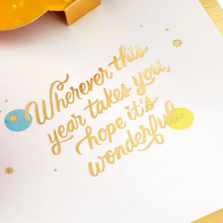 Hallmark Celebrating You Red Truck And Banner 3D Pop-Up Birthday Card 3 Hallmark Celebrating You Red Truck And Banner 3D Pop-Up Birthday Card - Image 3