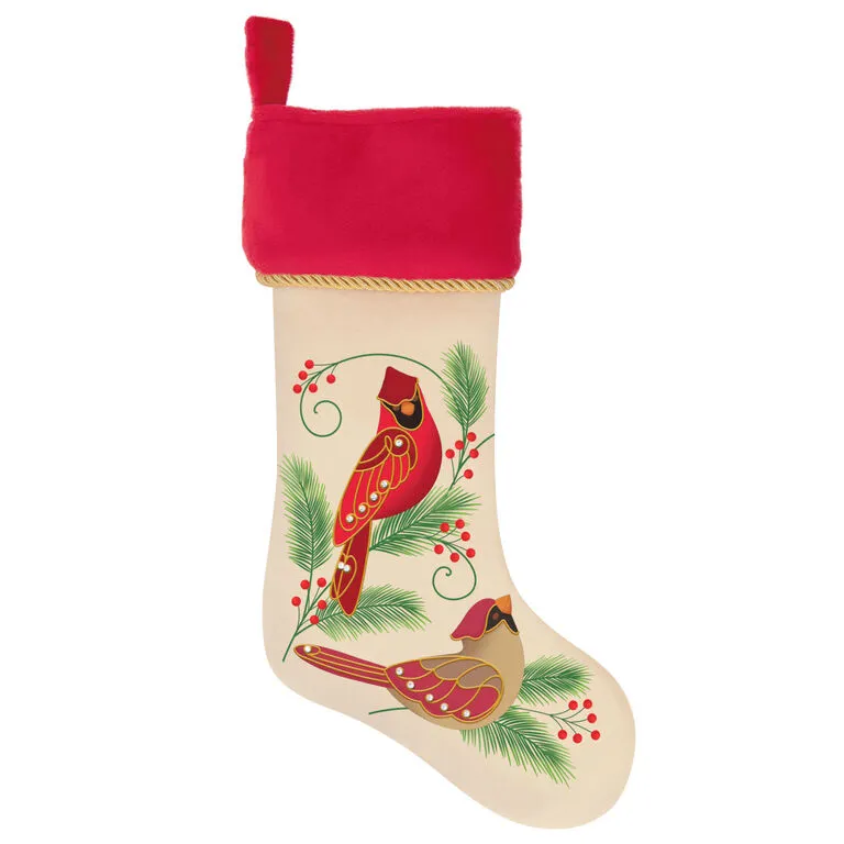 Hallmark The Beauty Of Birds Stocking 1 Hallmark The Beauty Of Birds Stocking