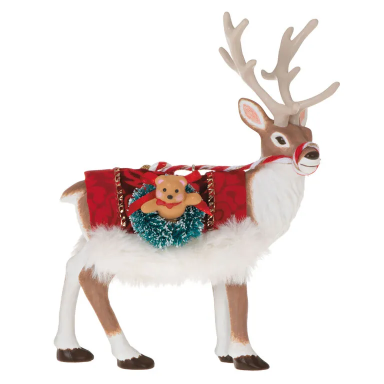 Hallmark Father Christmas's Reindeer Ornament 1 Hallmark Father Christmas's Reindeer Ornament