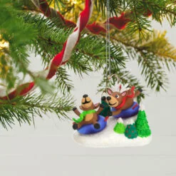 Hallmark Reindeer Antics Ornament 7 Hallmark Reindeer Antics Ornament -Hot Sale Hallmark Store Reindeer on Snow Tubes Keepsake Ornament 2499QGO2747 02