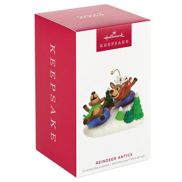 Hallmark Reindeer Antics Ornament 4 Hallmark Reindeer Antics Ornament - Image 4