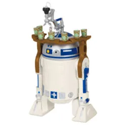 Hallmark Star Wars: Return Of The Jedi™ Drink-Serving Droid Ornament 11 Hallmark Star Wars: Return Of The Jedi™ Drink-Serving Droid Ornament -Hot Sale Hallmark Store Return of Jedi Drink Droid Keepsake Ornament 1999QXE3299 06