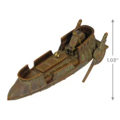 Hallmark Star Wars: Return Of The Jedi™ Desert Skiff™ Ornament 8 Hallmark Star Wars: Return Of The Jedi™ Desert Skiff™ Ornament -Hot Sale Hallmark Store Return of Jedi Jabbas Ship Keepsake Ornament 1299QXI7499 03
