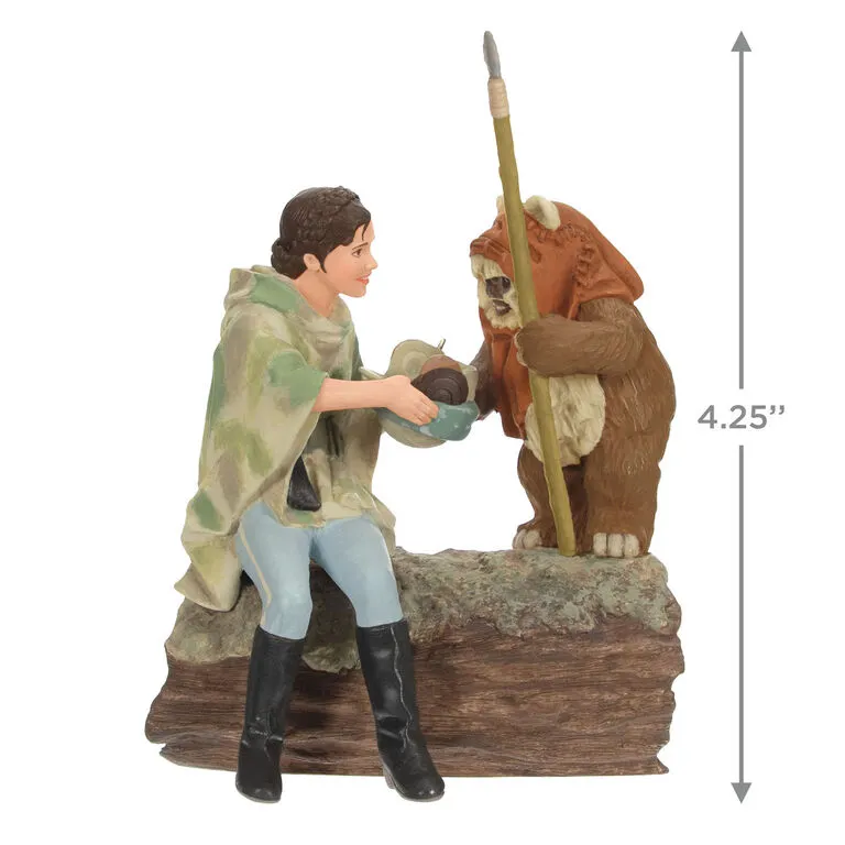 Hallmark Star Wars: Return Of The Jedi™ A Curious Encounter On Endor™ Ornament 3 Hallmark Star Wars: Return Of The Jedi™ A Curious Encounter On Endor™ Ornament - Image 3